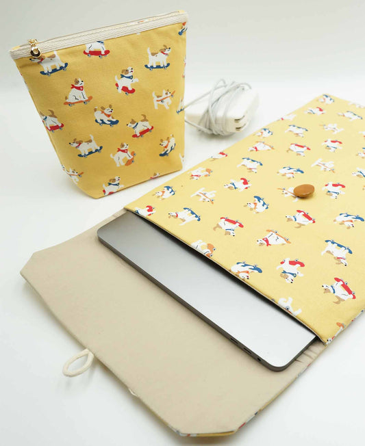 Happy Dogs Laptop MacBook Sleeve (4 sizes)