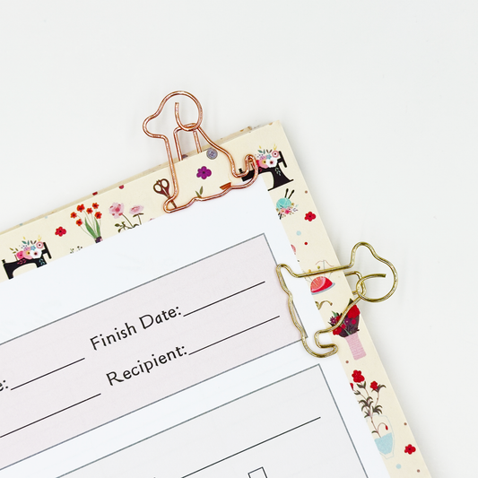 Puppy Paper Clips 5 Pieces