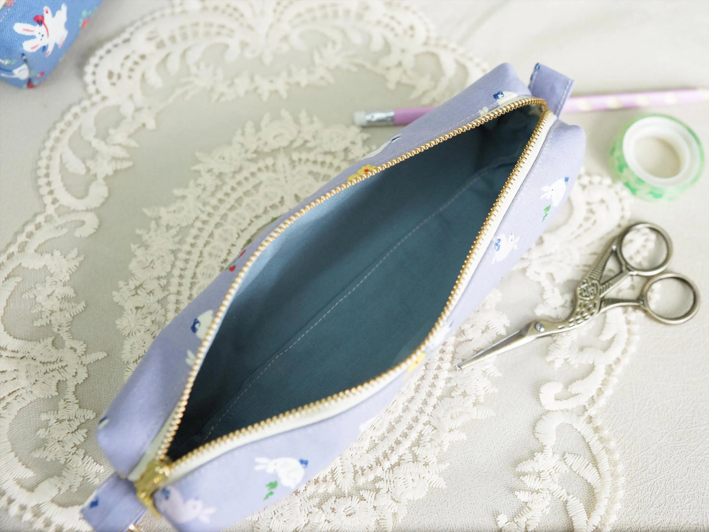 Enjoy Rabbit Pencil Case