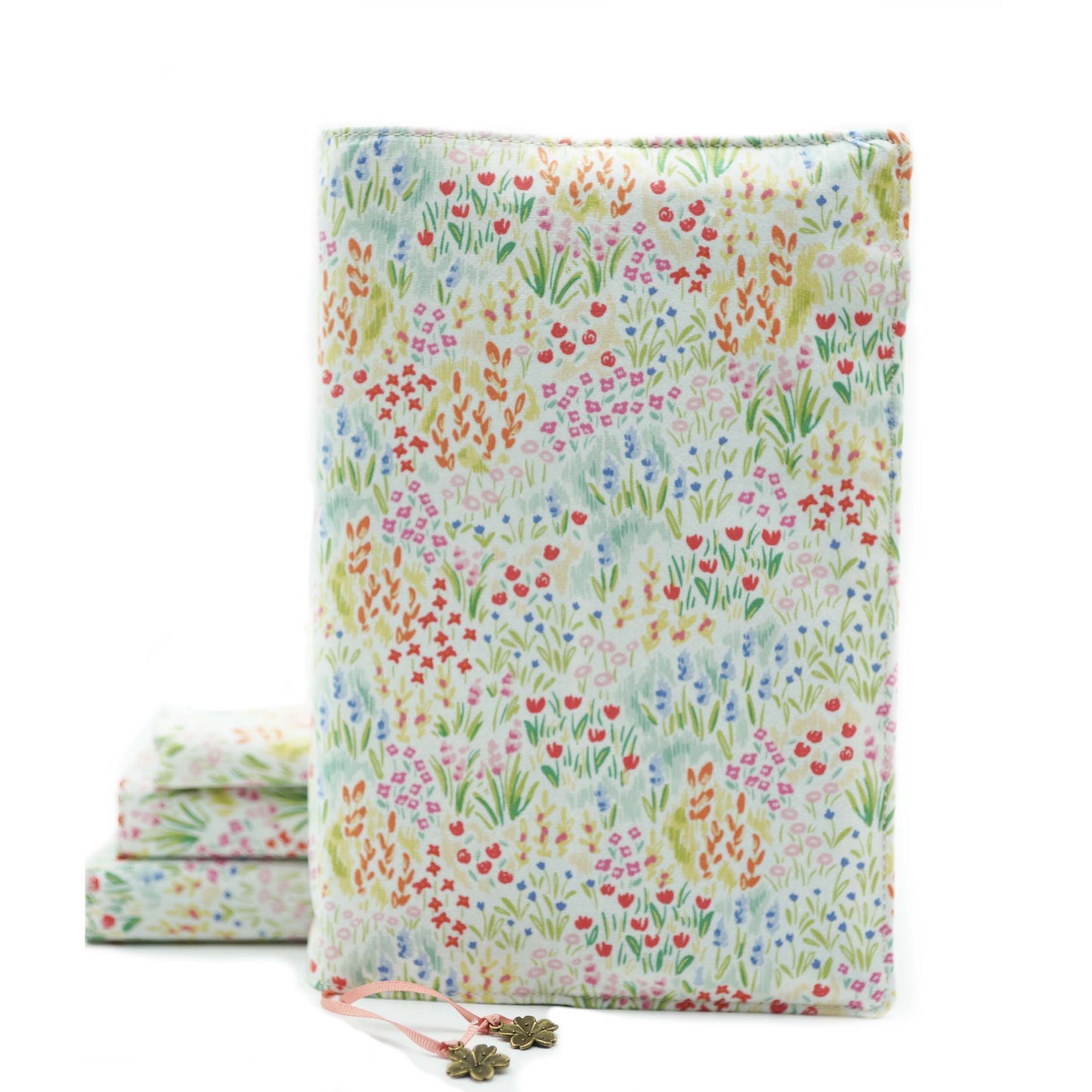 Blurry Garden Fabric Book Cover