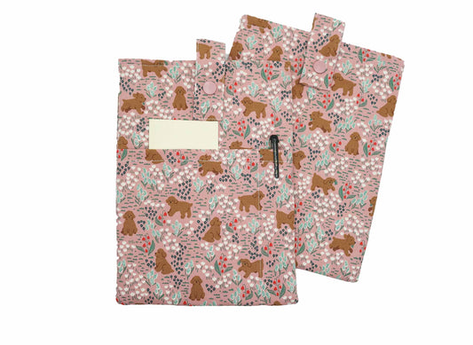 Happy Dog Book Sleeve