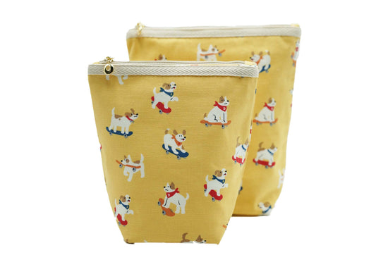 Skating Dog Organizer Daily Pouch