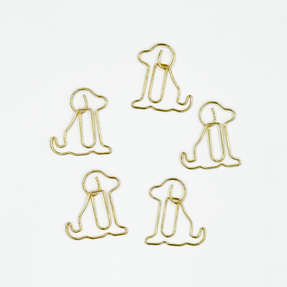 Puppy Paper Clips 5 Pieces