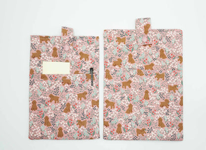 Happy Dog Book Sleeve