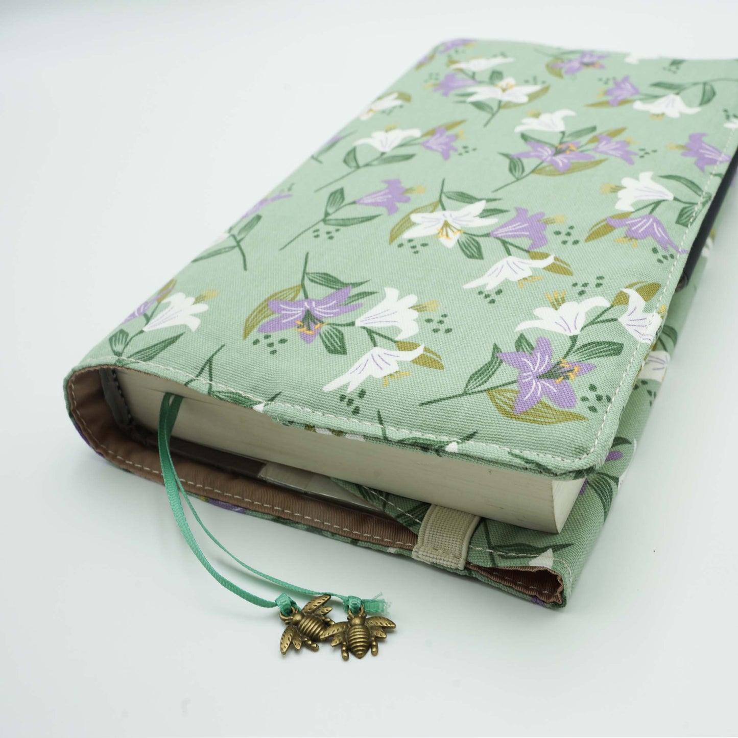 Madonna Lily Fabric Book Cover