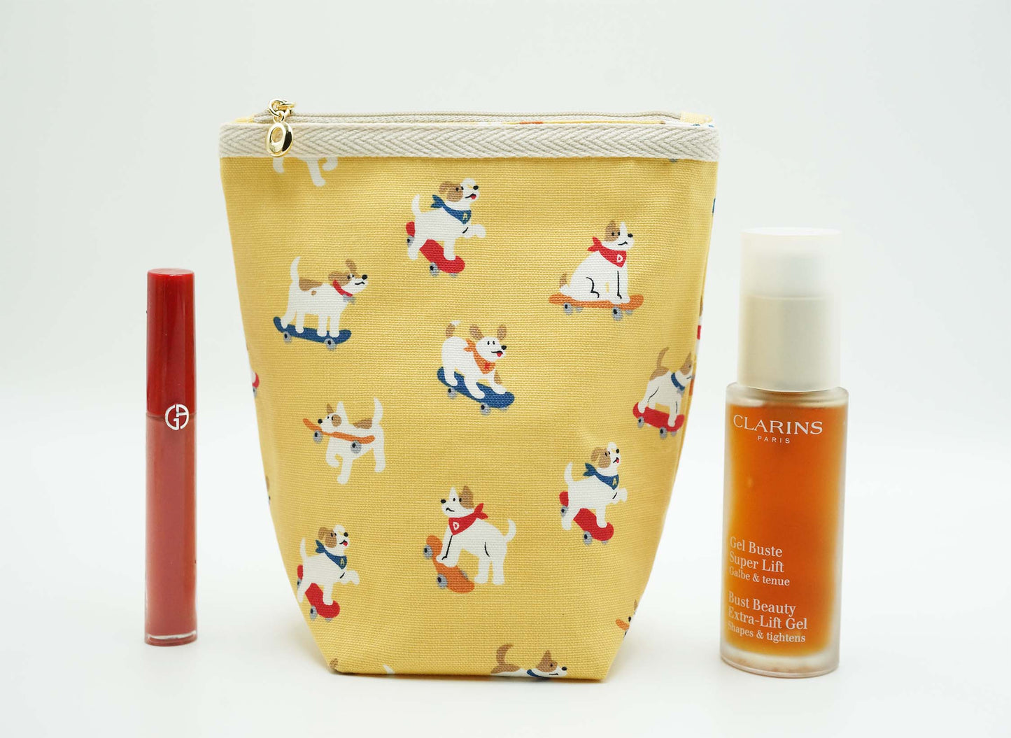 Skating Dog Organizer Daily Pouch