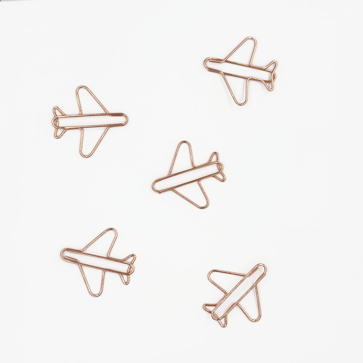 Airplane Paper Clips 5 Pieces