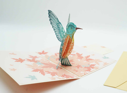 Hummingbird Card - Happy Birthday, Thank You, All Occasion