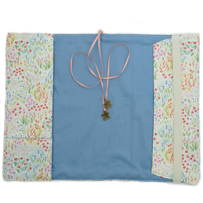 Blurry Garden Fabric Book Cover
