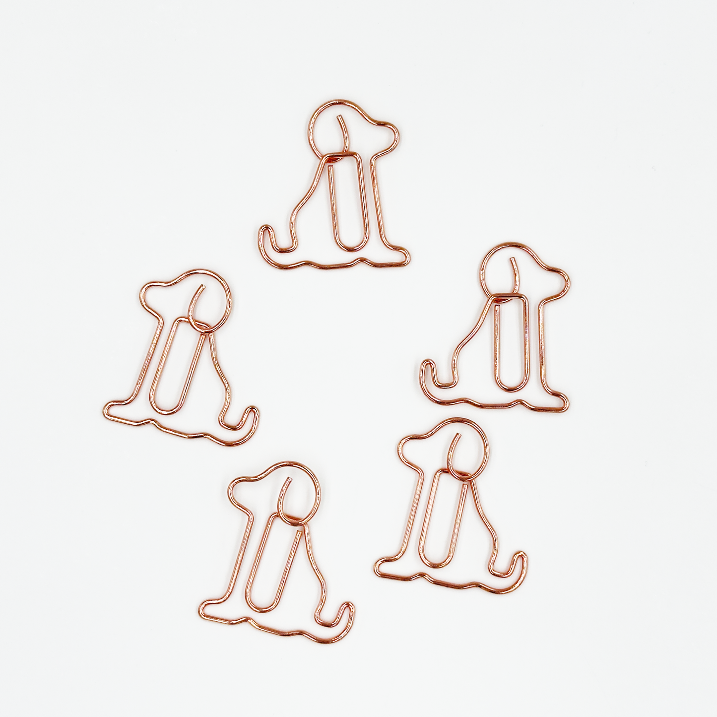 Puppy Paper Clips 5 Pieces