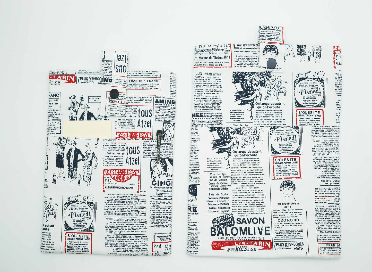 Japanese Newspaper Book Sleeve
