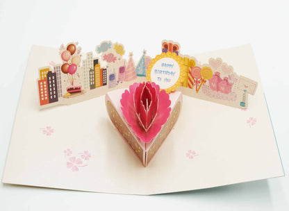 Birthday Cake Pop Up Card