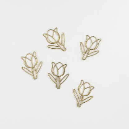 Tulip Paper Clips 5 Pieces