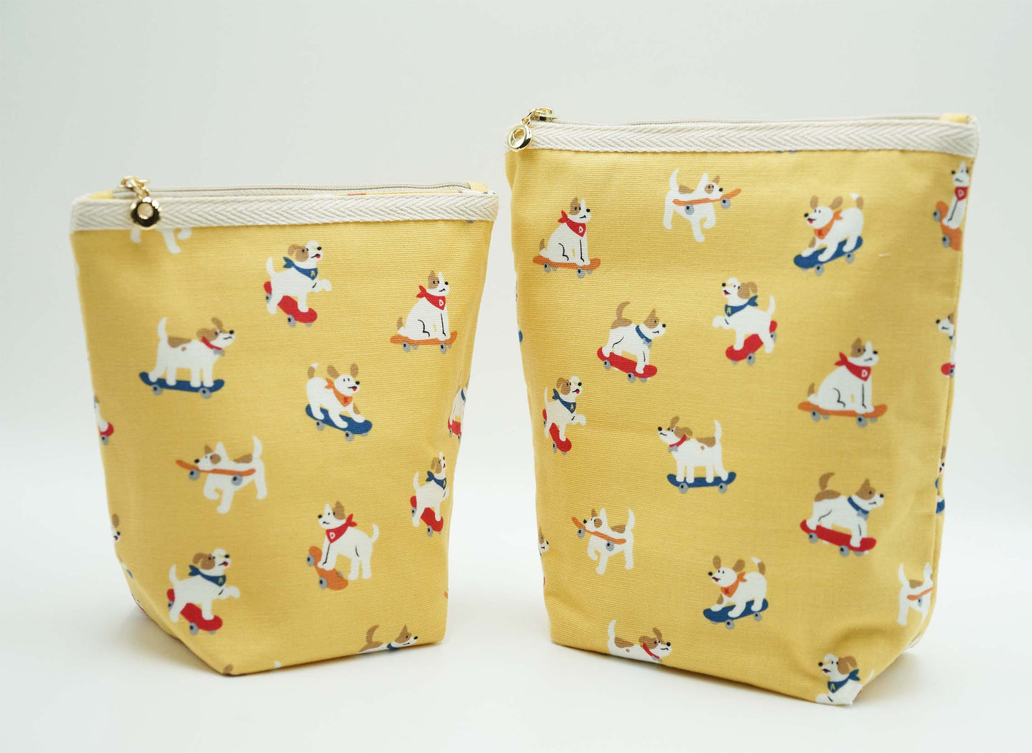 Skating Dog Organizer Daily Pouch