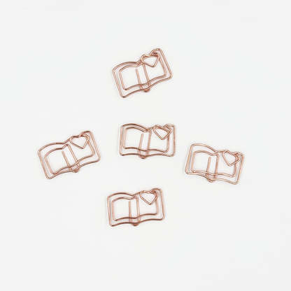 Book Paper Clips 5 Pieces