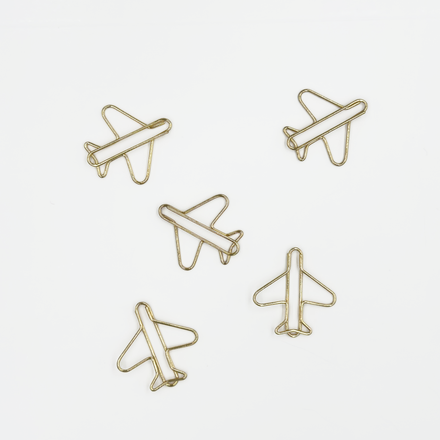 Airplane Paper Clips 5 Pieces