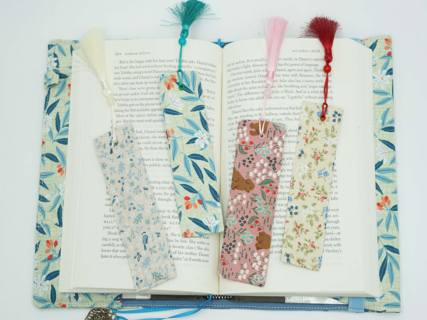 Purity Fabric Bookmark