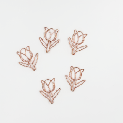 Tulip Paper Clips 5 Pieces