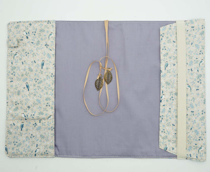 Wander About Forest Titmouse Fabric Book Cover