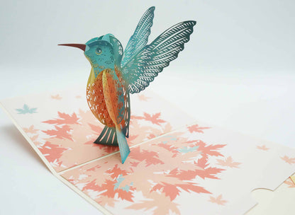 Hummingbird Card - Happy Birthday, Thank You, All Occasion