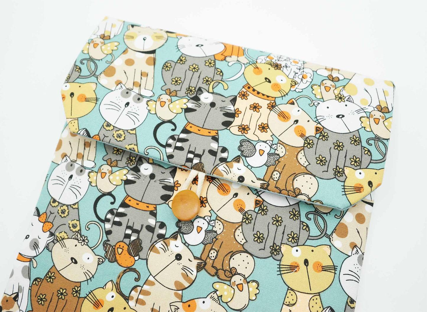 Cartoon Cats Laptop MacBook Sleeve (4 sizes)