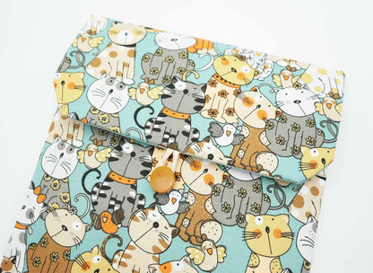 Cartoon Cats Laptop MacBook Sleeve (4 sizes)