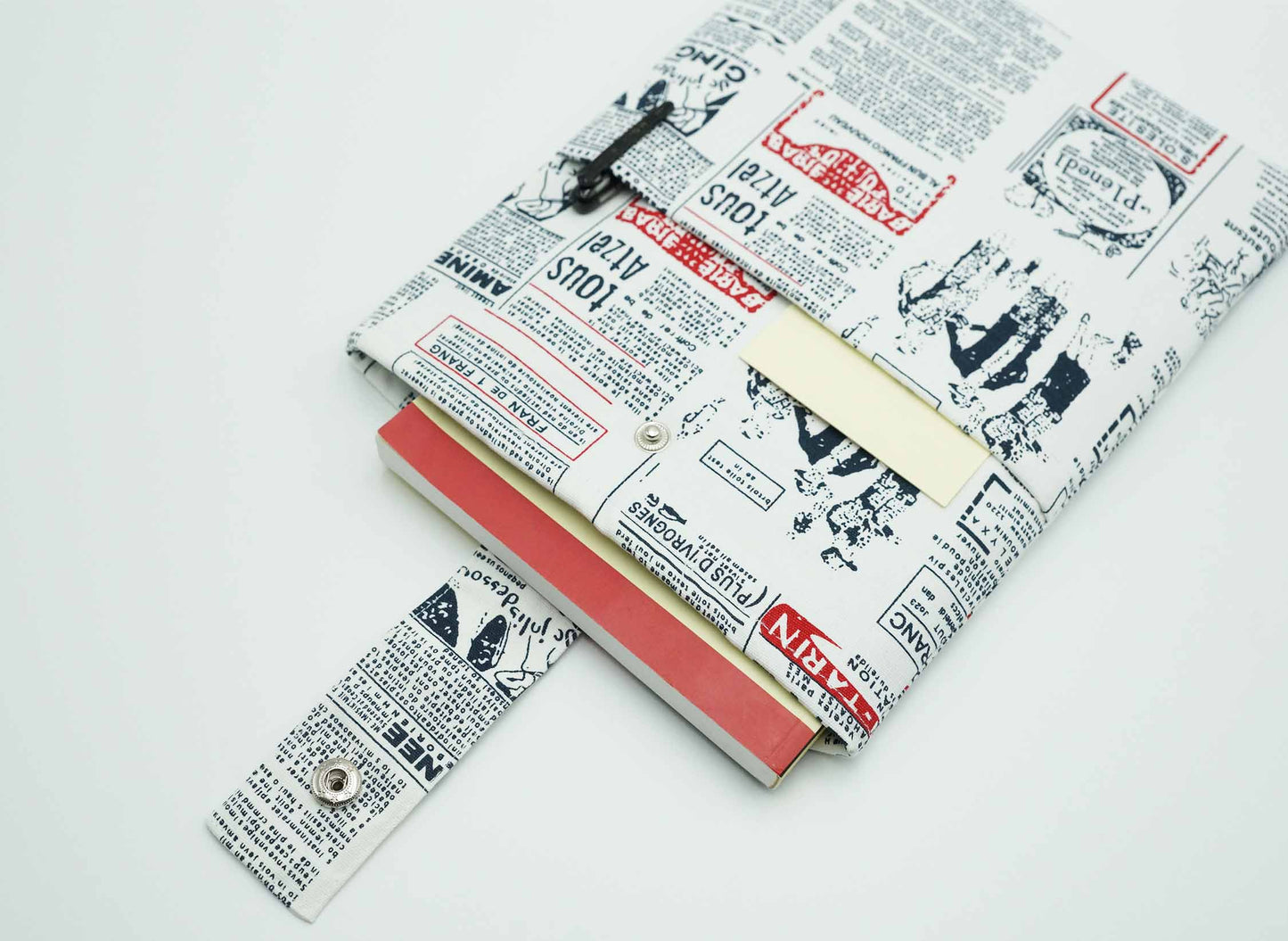 Japanese Newspaper Book Sleeve