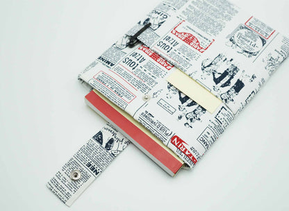 Japanese Newspaper Book Sleeve