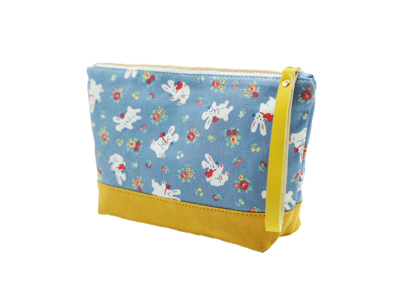 Happy Rabbit Zipper Bag, Make-Up Bag
