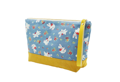 Happy Rabbit Zipper Bag, Make-Up Bag