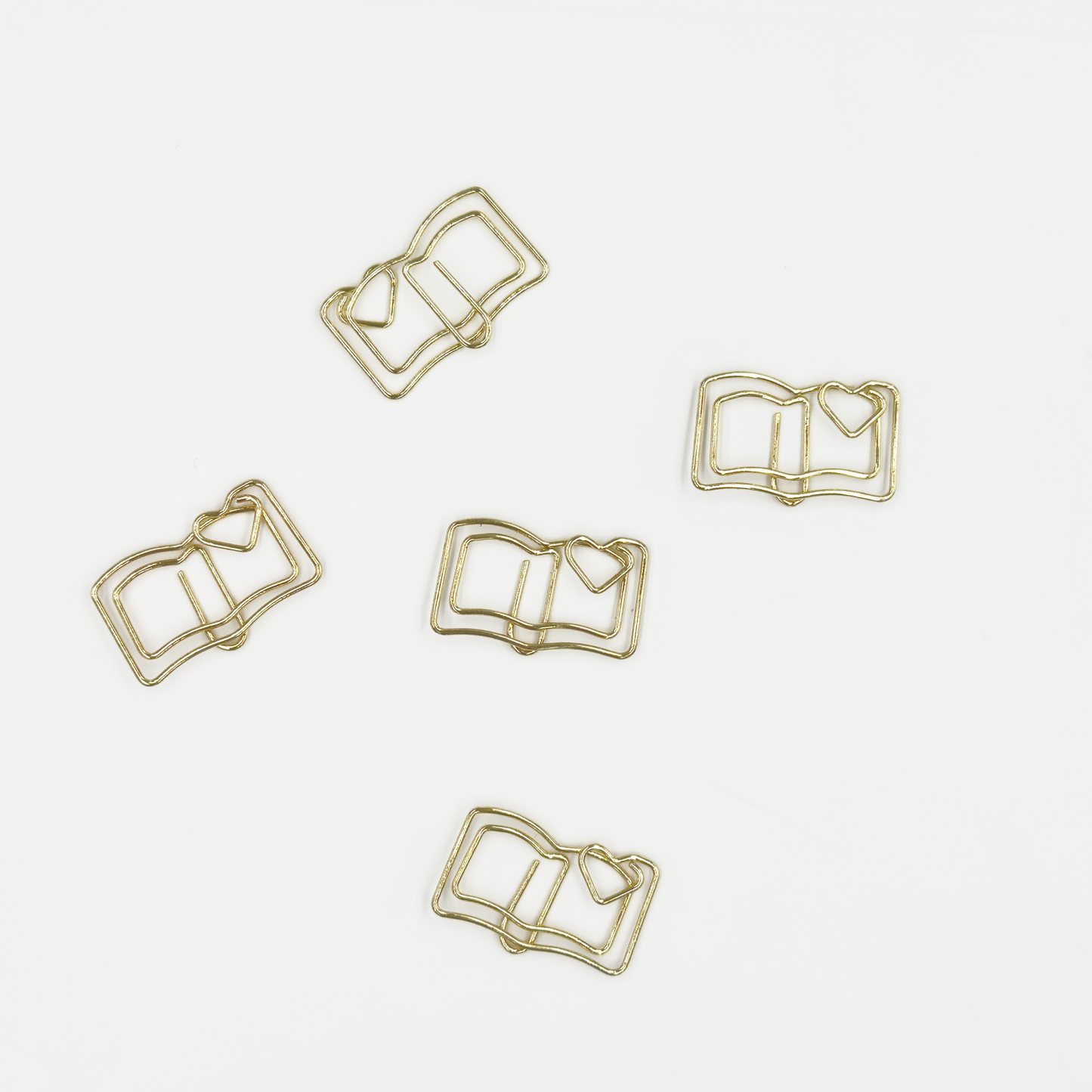 Book Paper Clips 5 Pieces