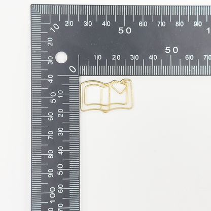 Book Paper Clips 5 Pieces