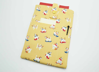 Skating Dog Book Sleeve