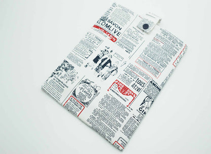 Japanese Newspaper Book Sleeve