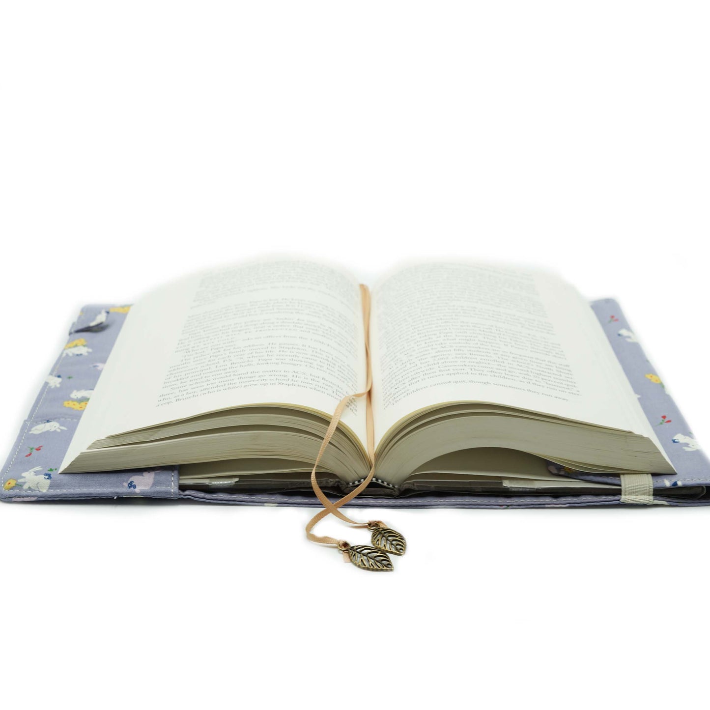 Enjoy Rabbit Fabric Book Cover