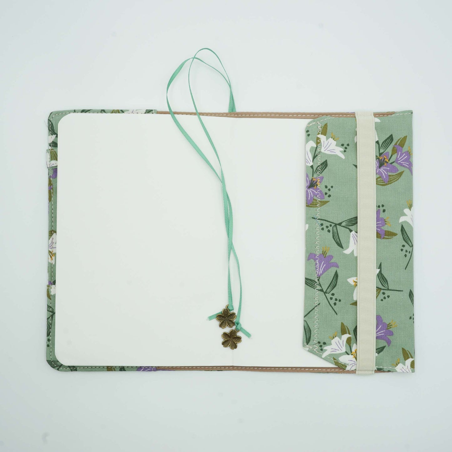 Madonna Lily Fabric Book Cover