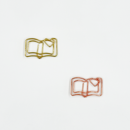 Book Paper Clips 5 Pieces