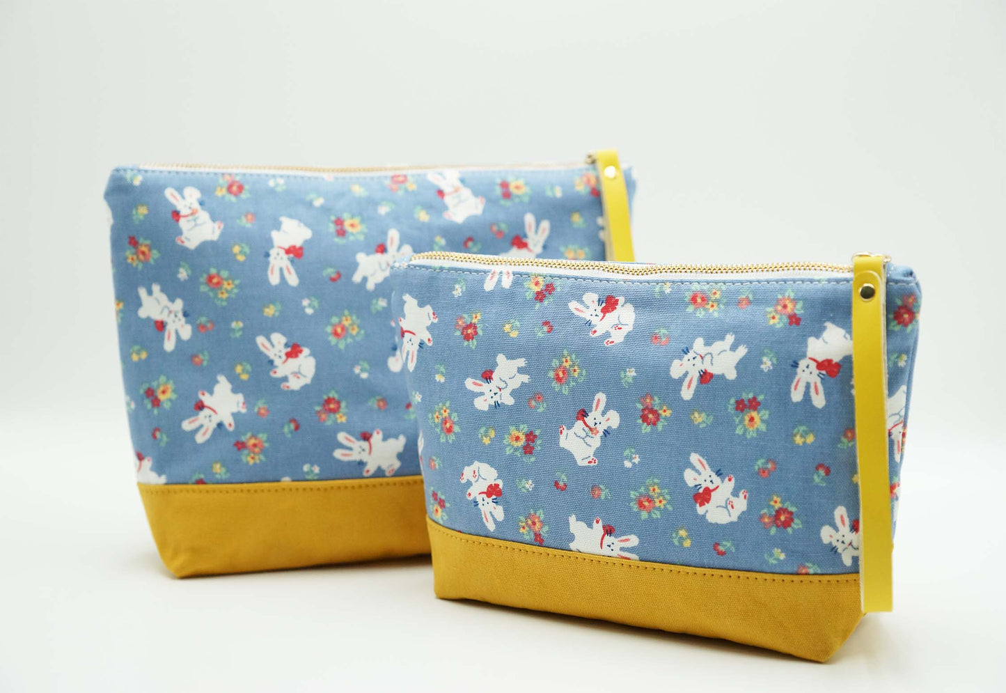 Happy Rabbit Zipper Bag, Make-Up Bag