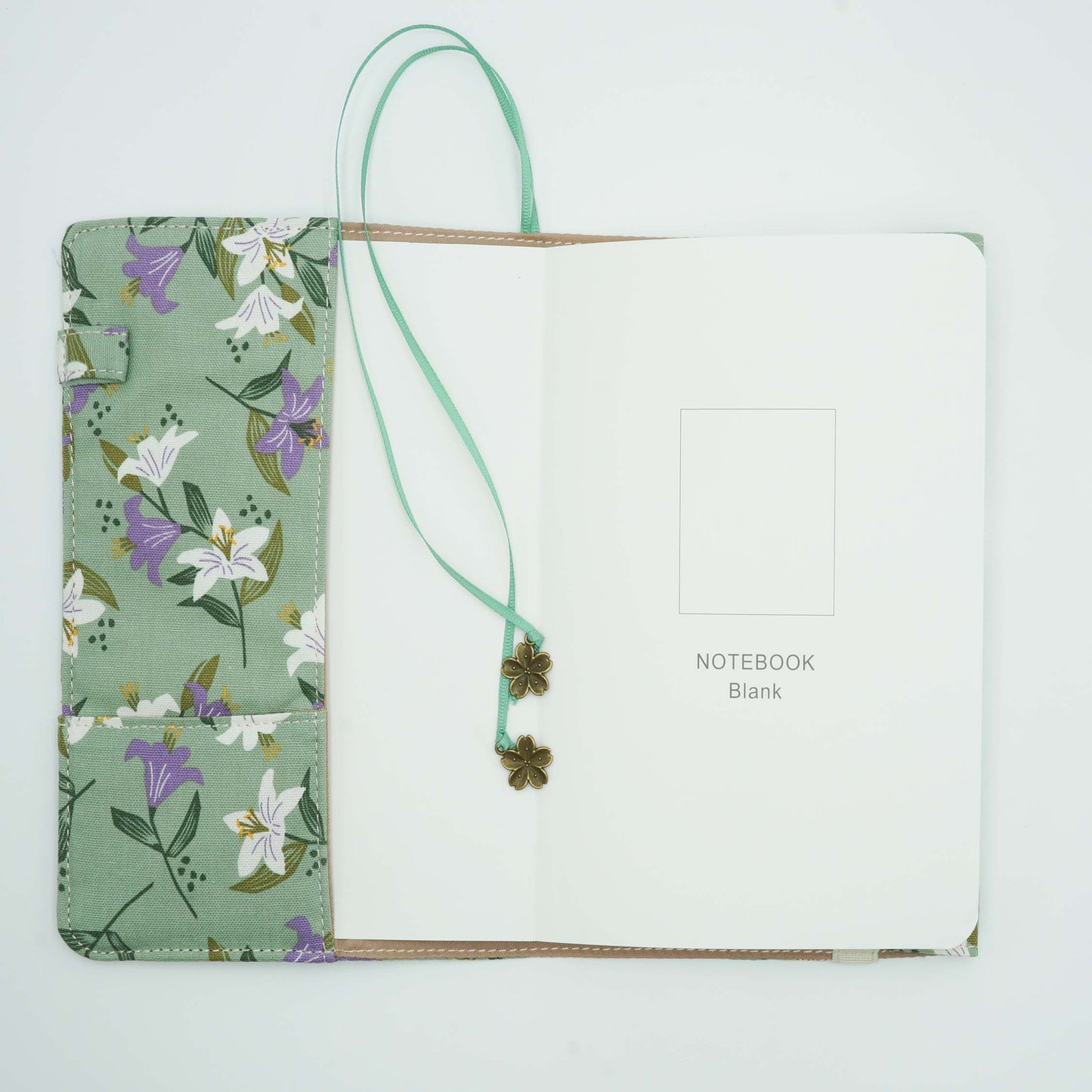Madonna Lily Fabric Book Cover