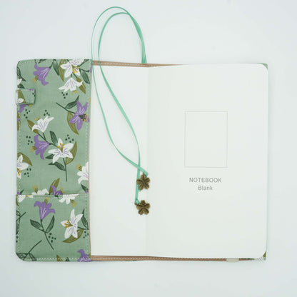 Madonna Lily Fabric Book Cover