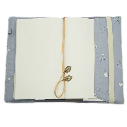 Hello Bird Fabric Book Cover