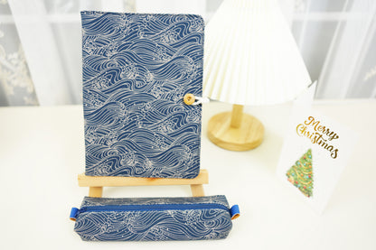 Ukiyo-e Seawave Notebook, Bullet Journal