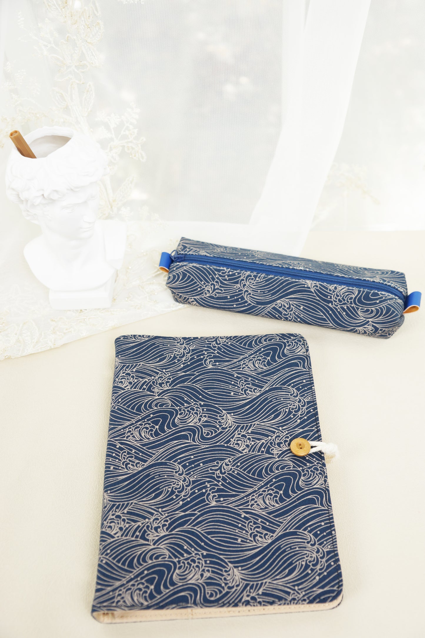 Ukiyo-e Seawave Notebook, Bullet Journal