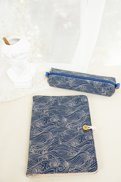 Ukiyo-e Seawave Notebook, Bullet Journal