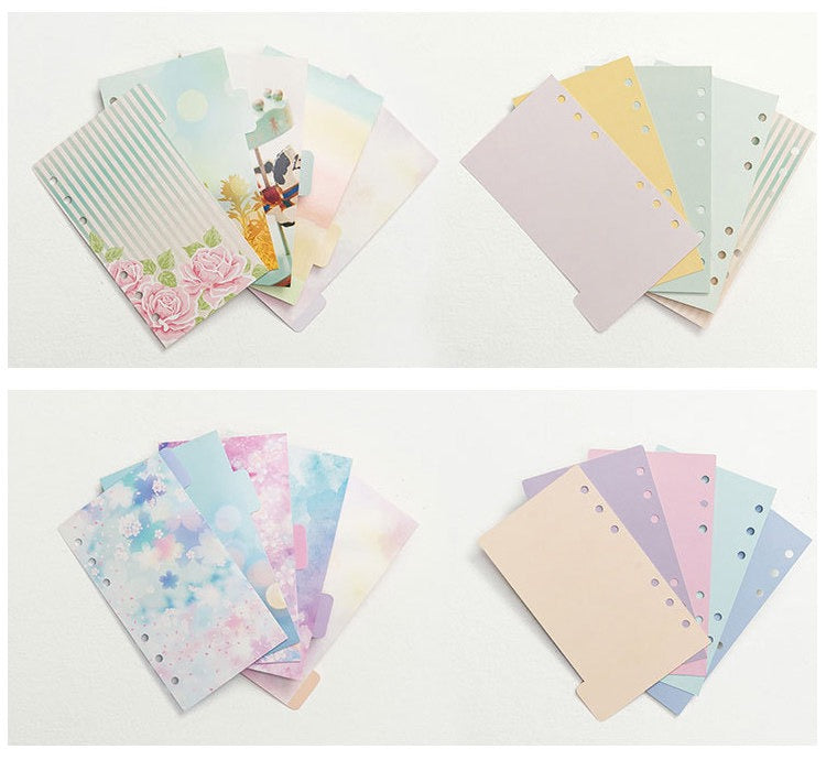 5 Tabs Theme Dividers