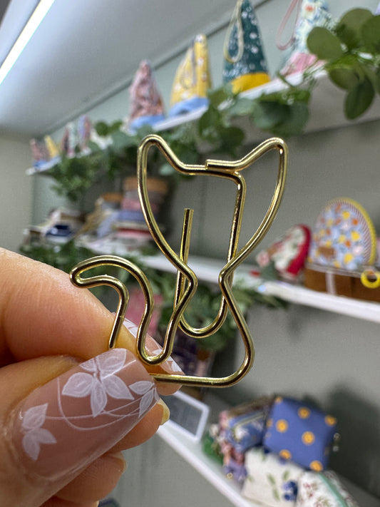 Cat Paper Clips 5 Pieces