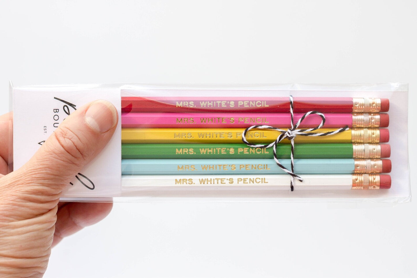 Personalized Pencils Set of 6