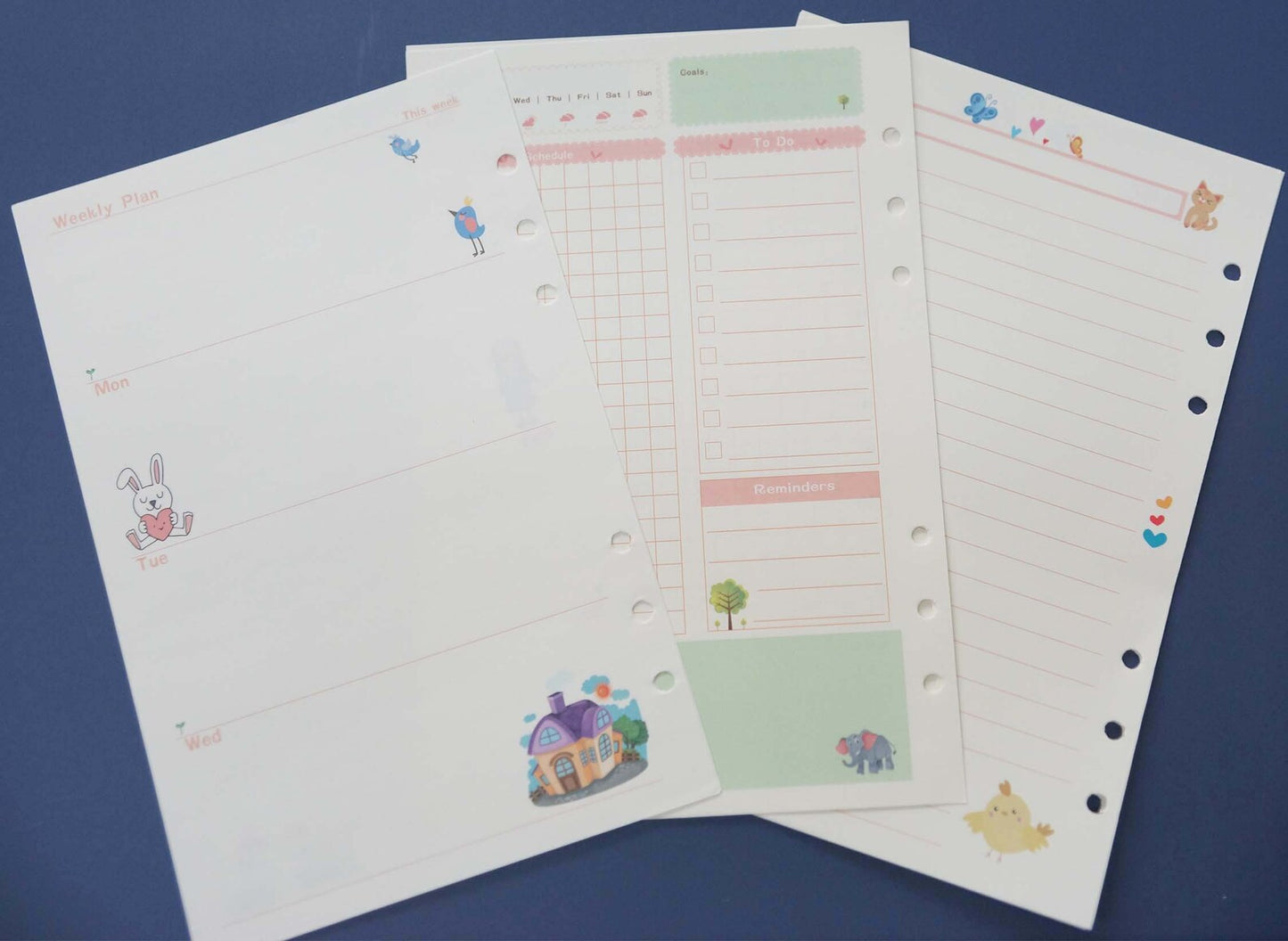 A5 Planner Insert
