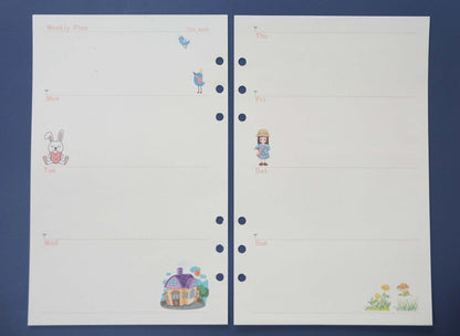 A5 Planner Insert