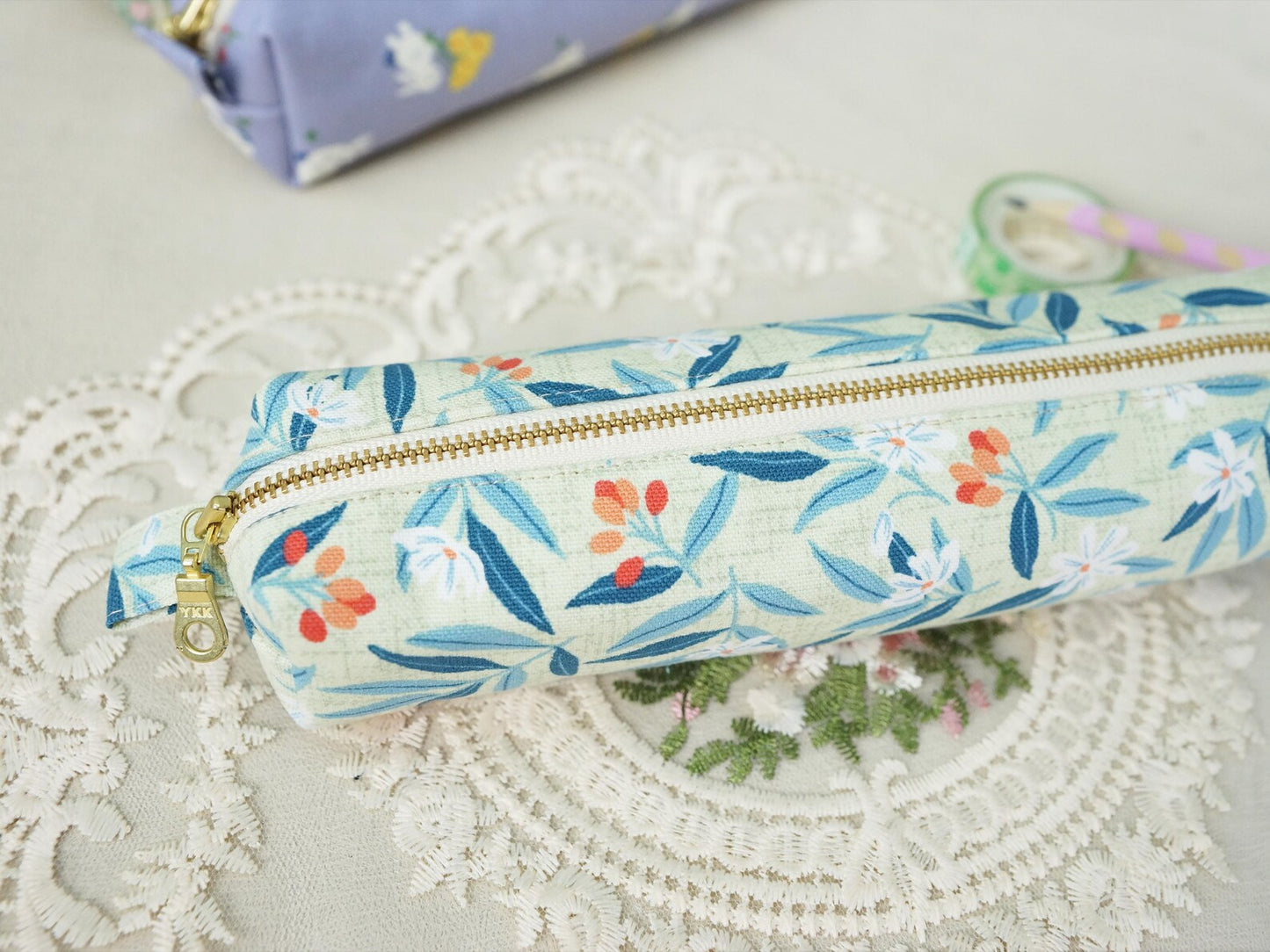 Purity Floral Pencil Case